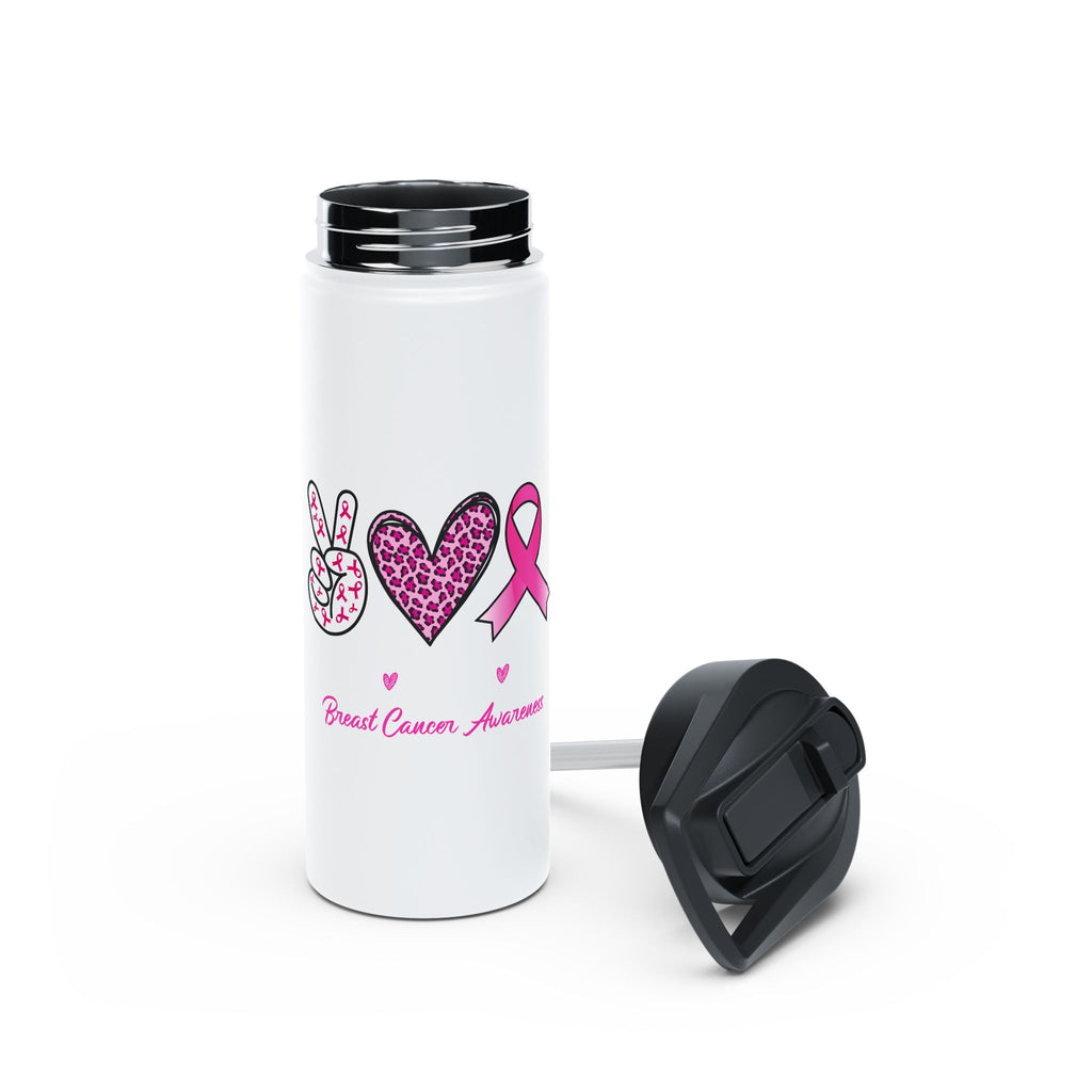 Pink Ribbon Water Bottle