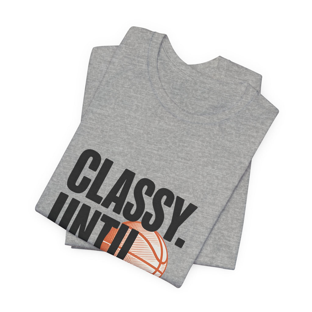 Classy Basketball Tee