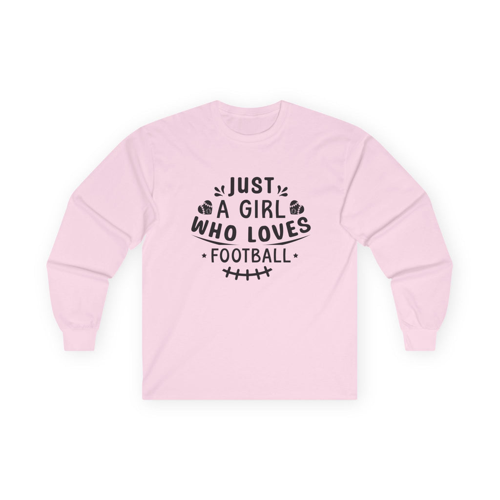 Football Love Long Sleeve Tee