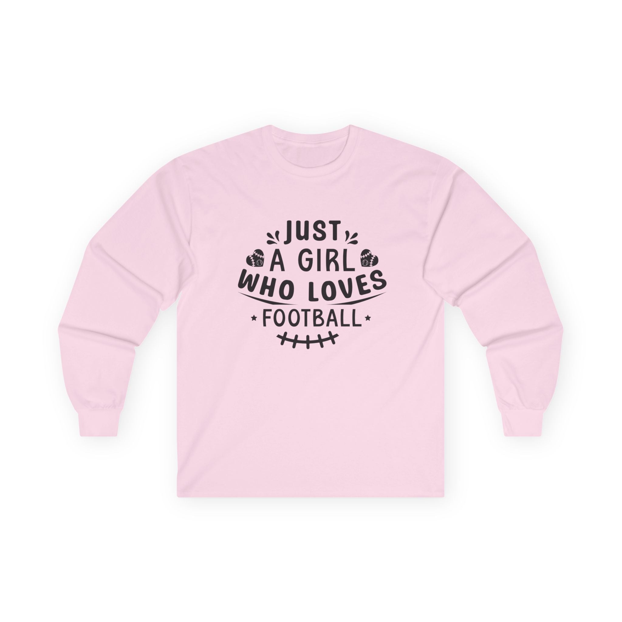 Football Love Long Sleeve Tee