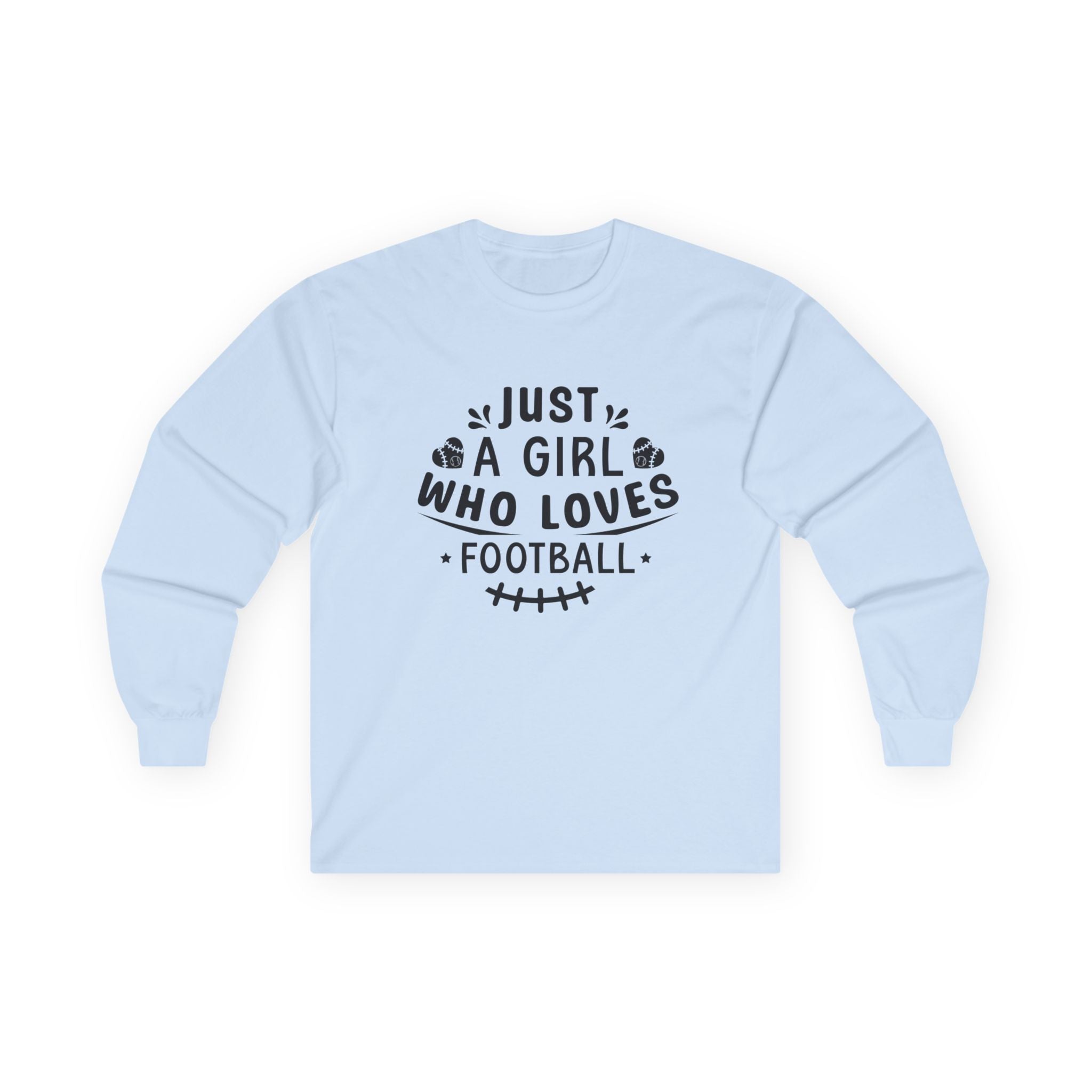Football Love Long Sleeve Tee