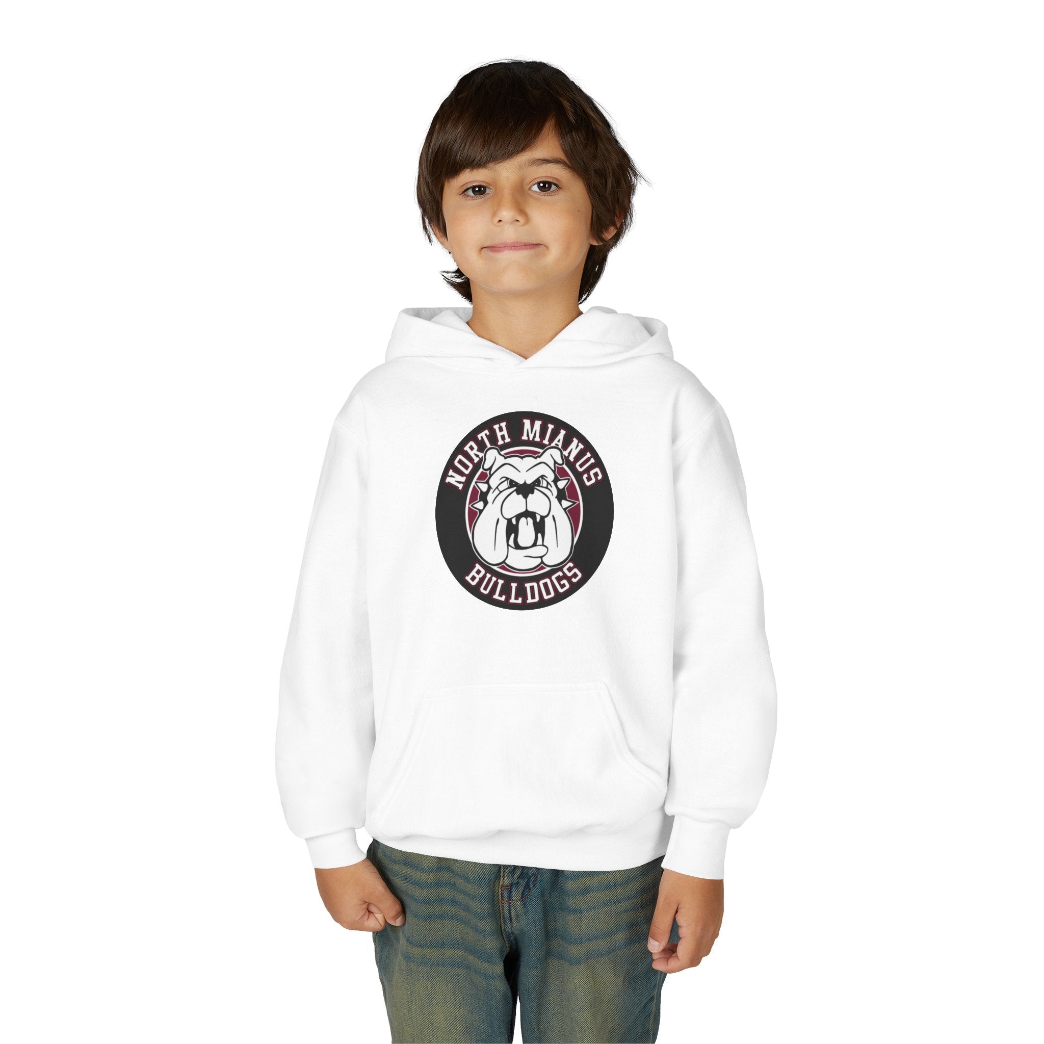 Youth Bulldog Personalized Hoodie