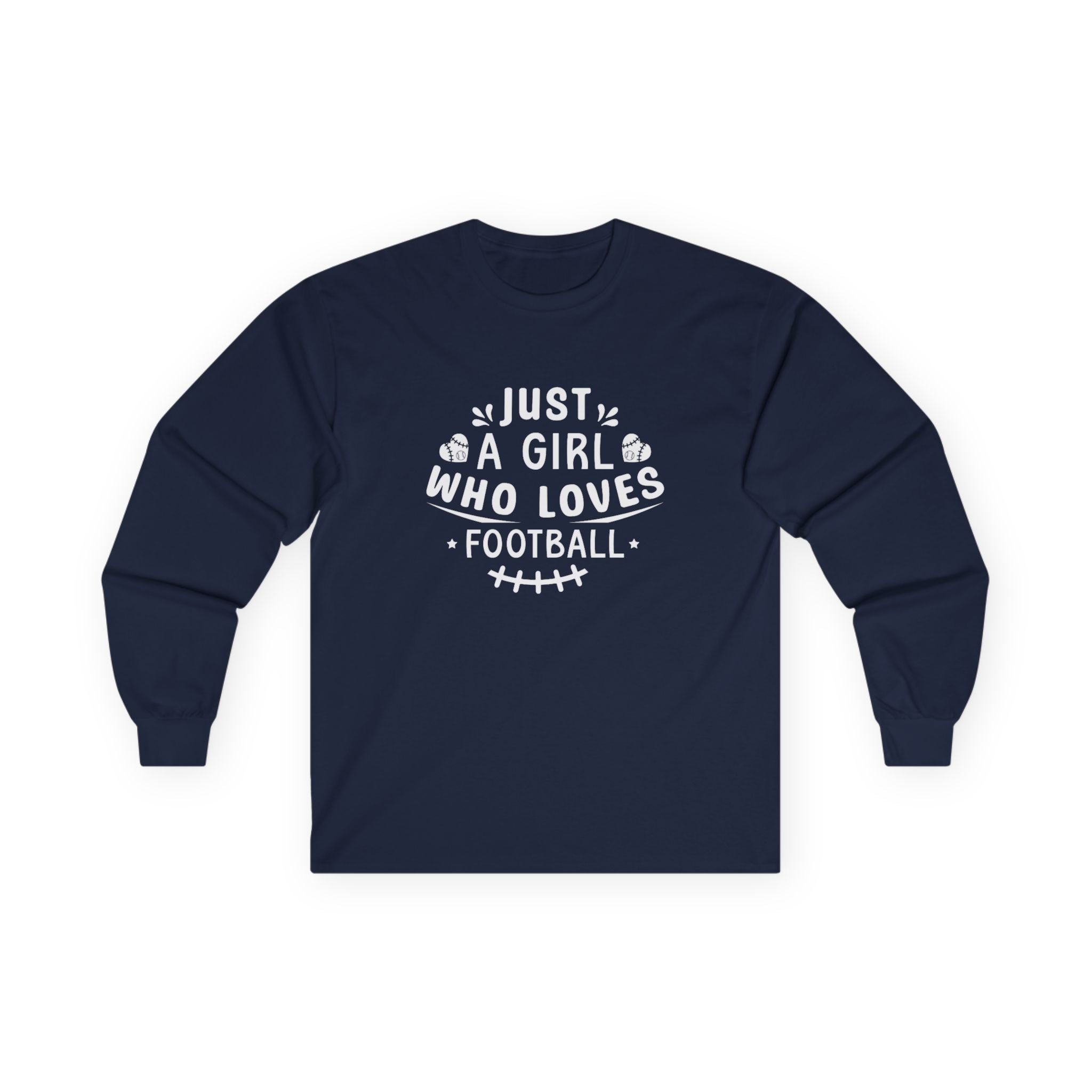 Football Love Long Sleeve Tee