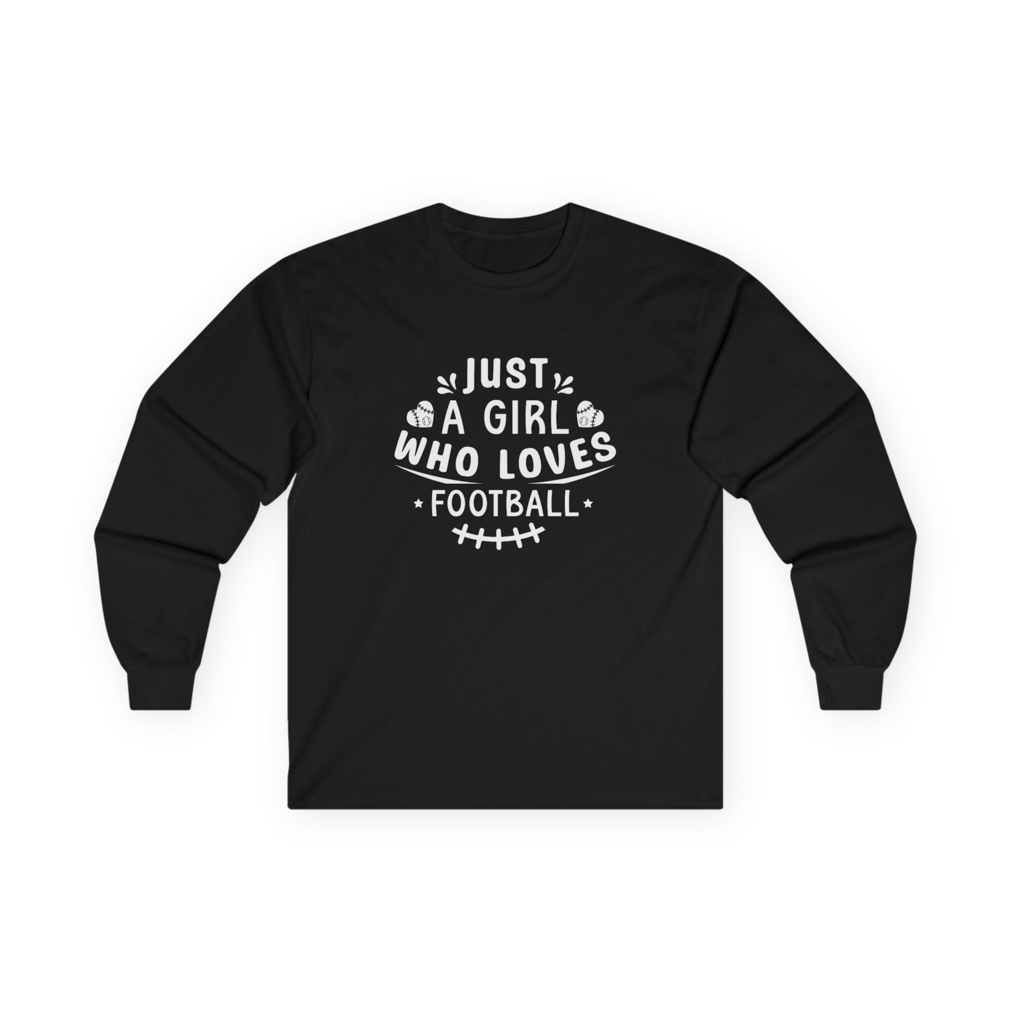 Football Love Long Sleeve Tee