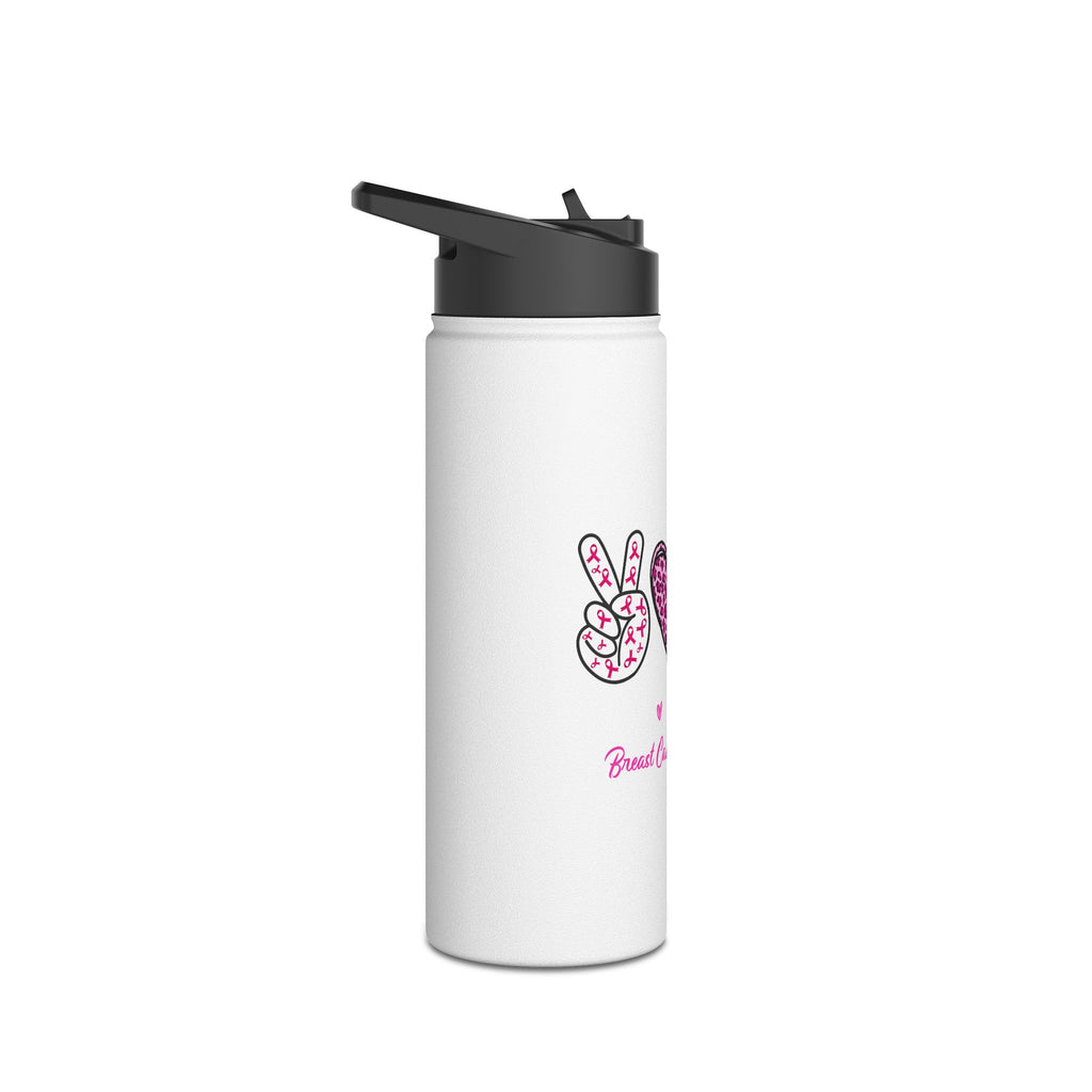 Pink Ribbon Water Bottle