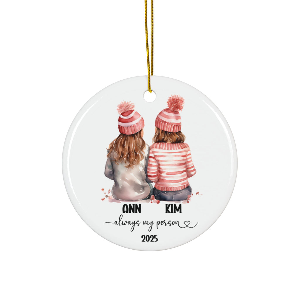 Copy of Physical Therapist Christmas Ornament — Personalized 2025 Ceramic Holiday Decoration