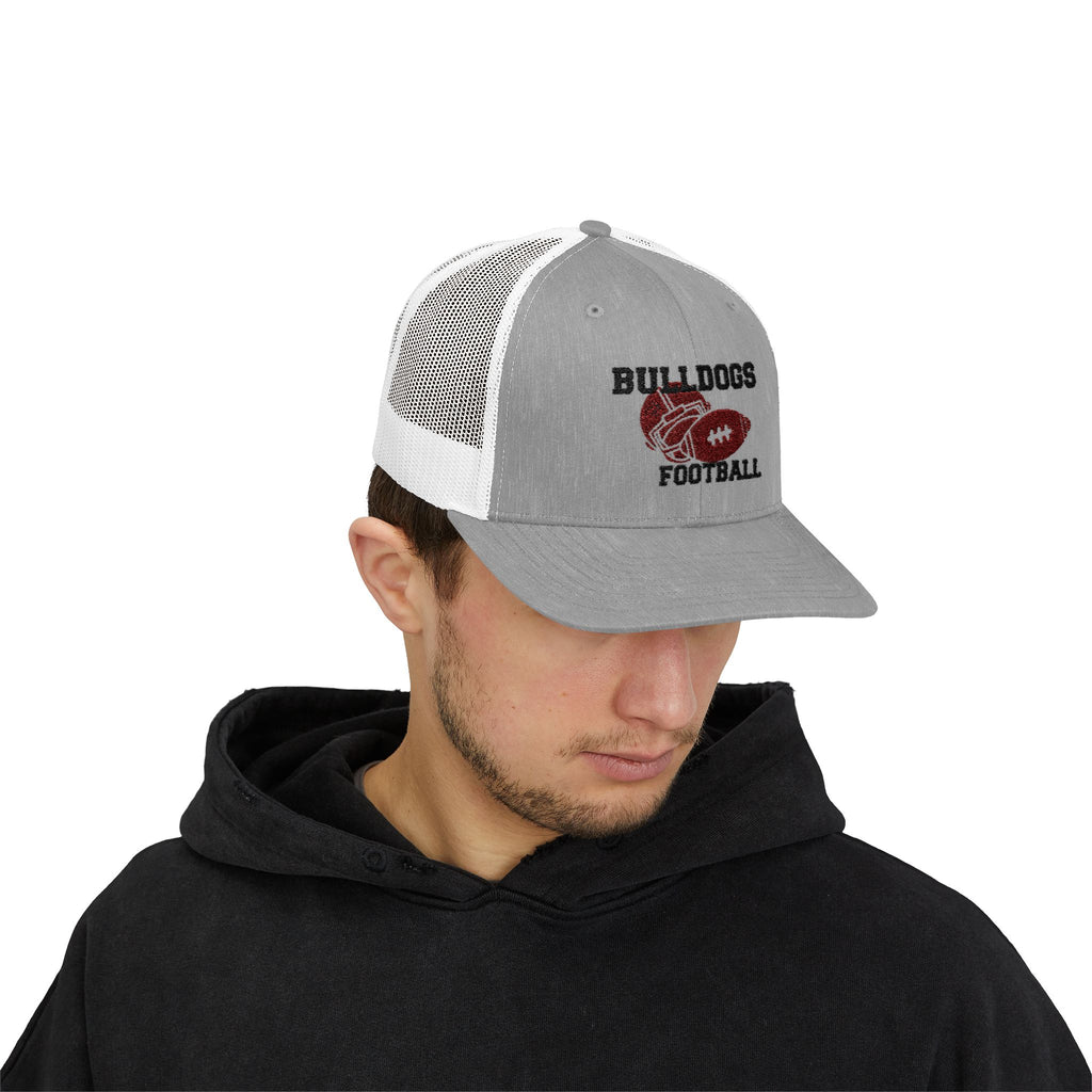 Bulldogs Football Snapback Trucker Cap