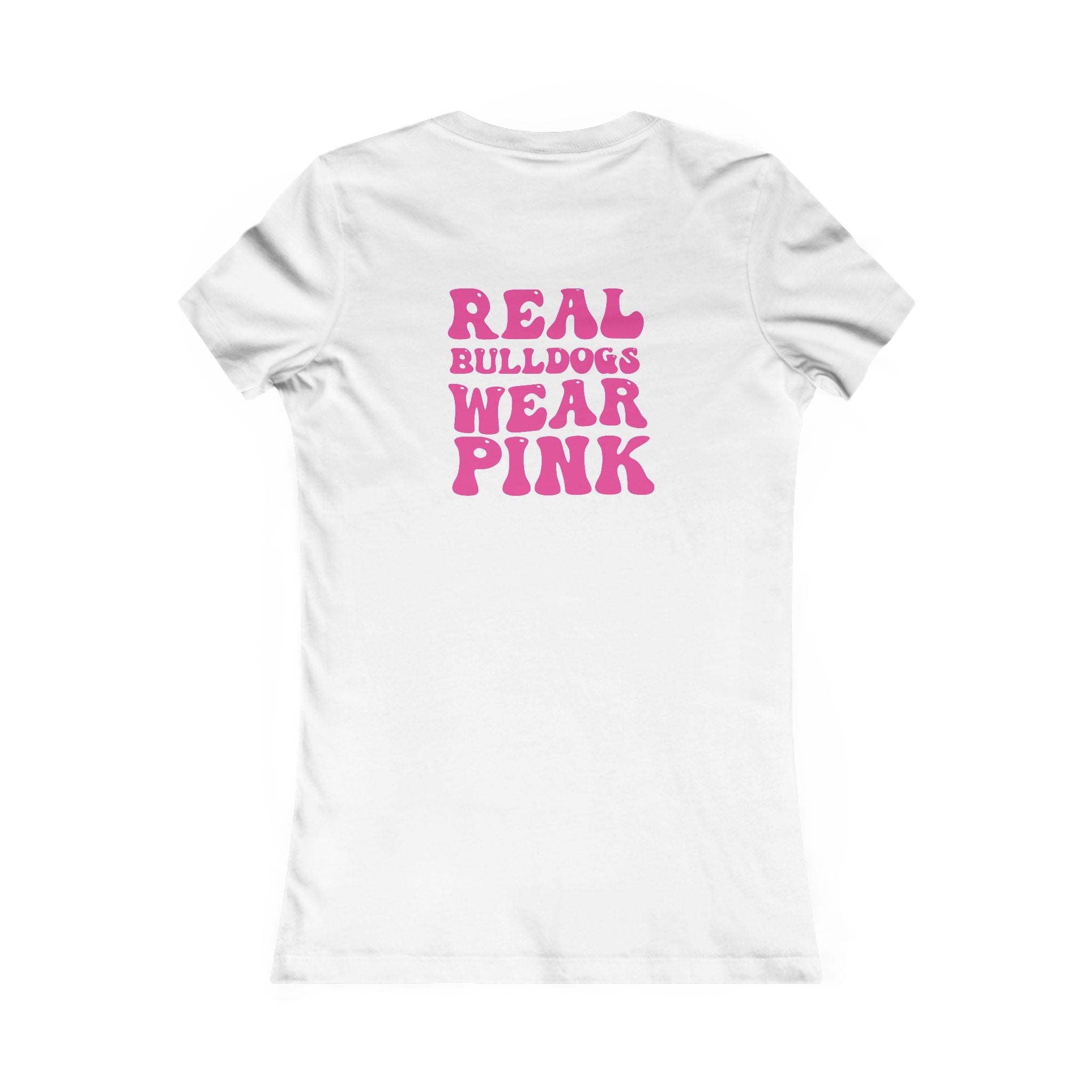 Real Bulldogs Wear Pink Tee