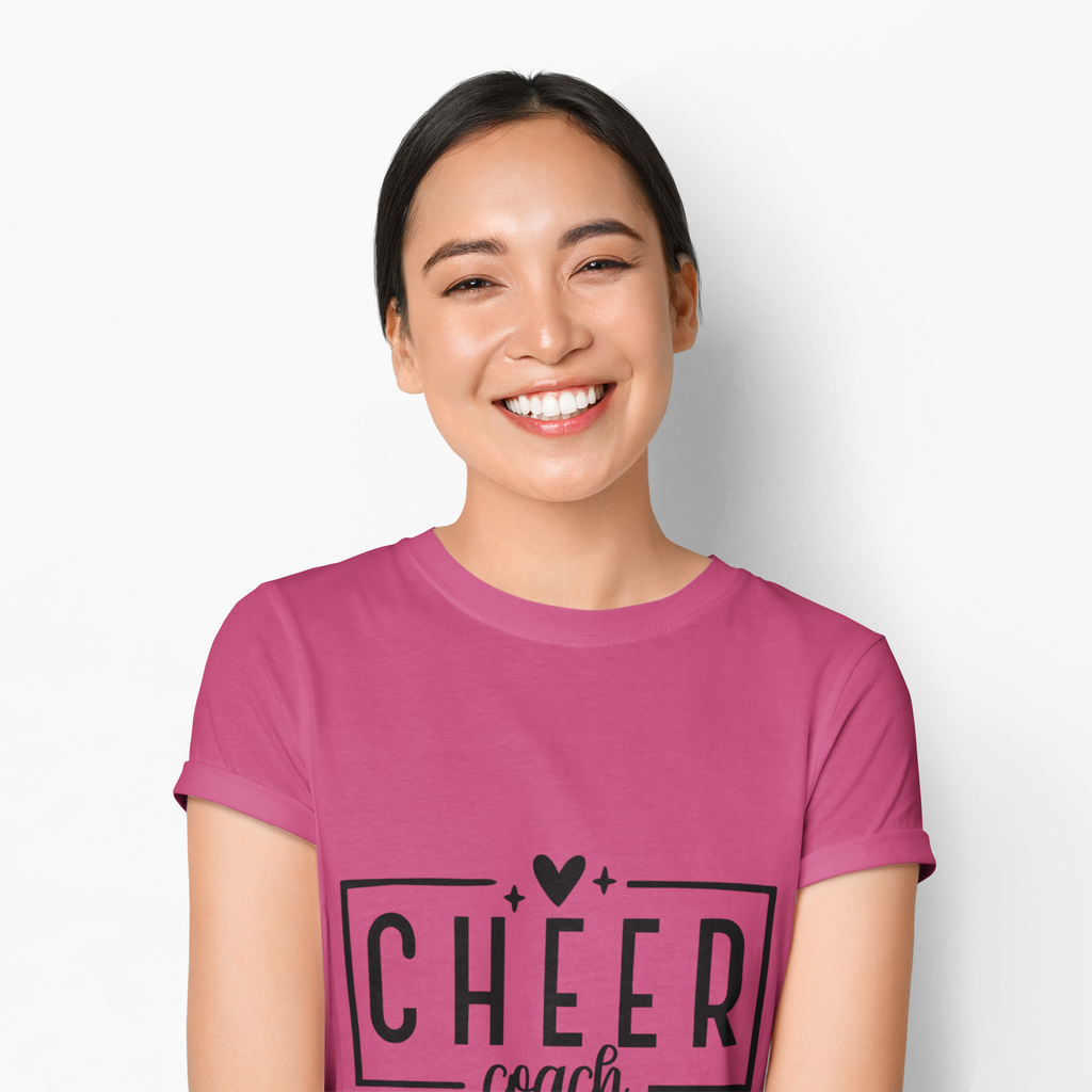 Personalized Cheer Coach Tee