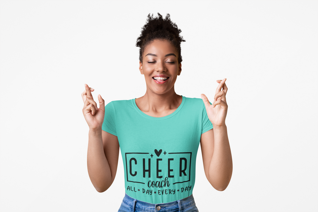 Personalized Cheer Coach Tee