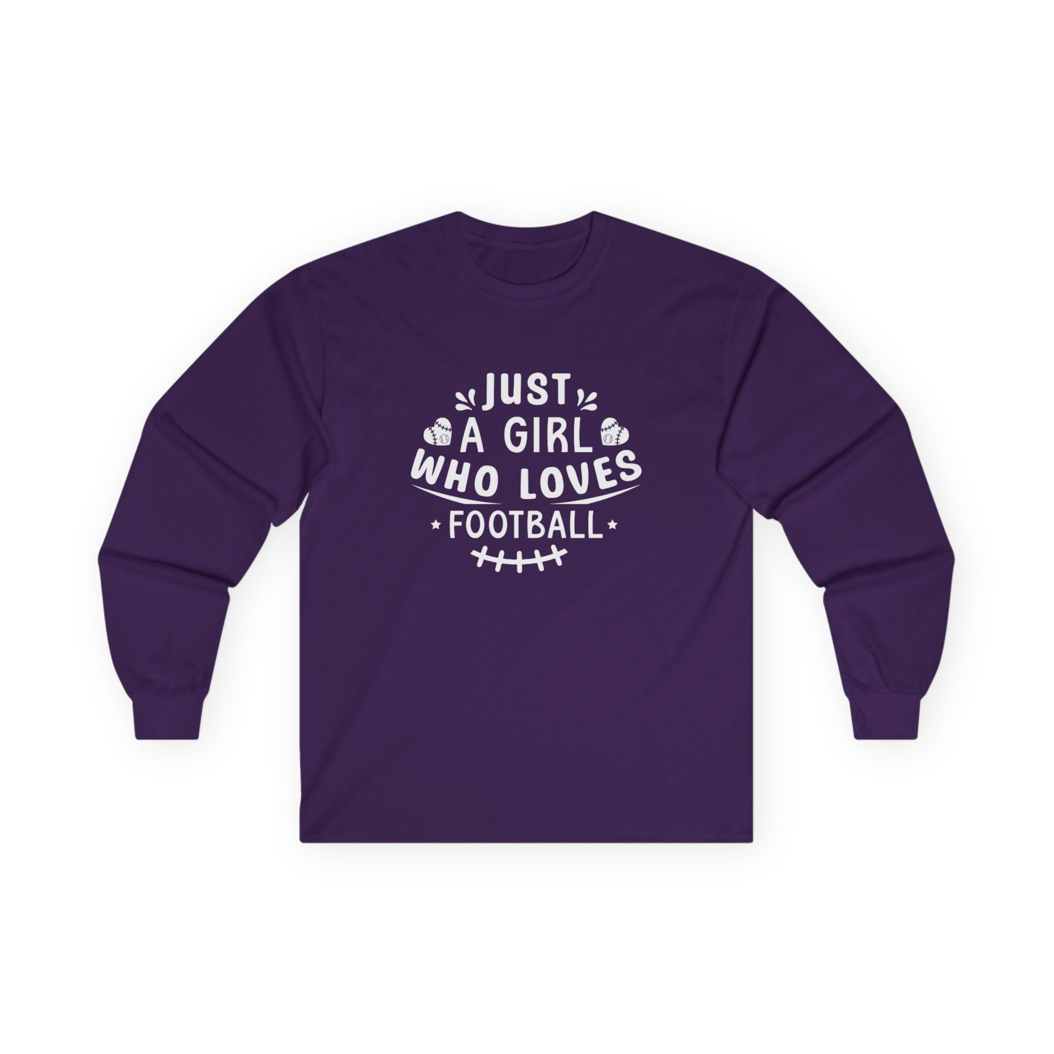 Football Love Long Sleeve Tee