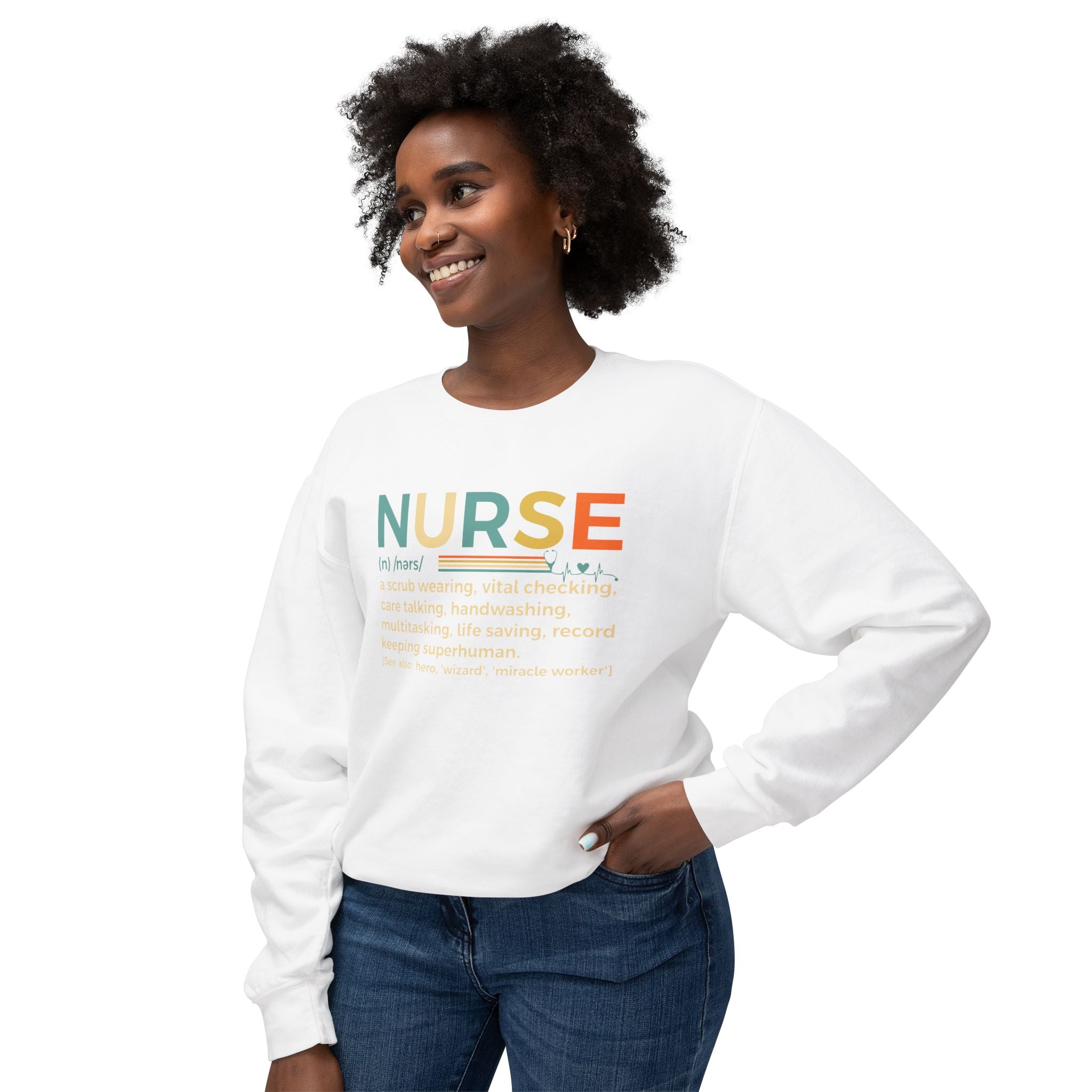 Nurse Appreciation Crewneck Sweatshirt