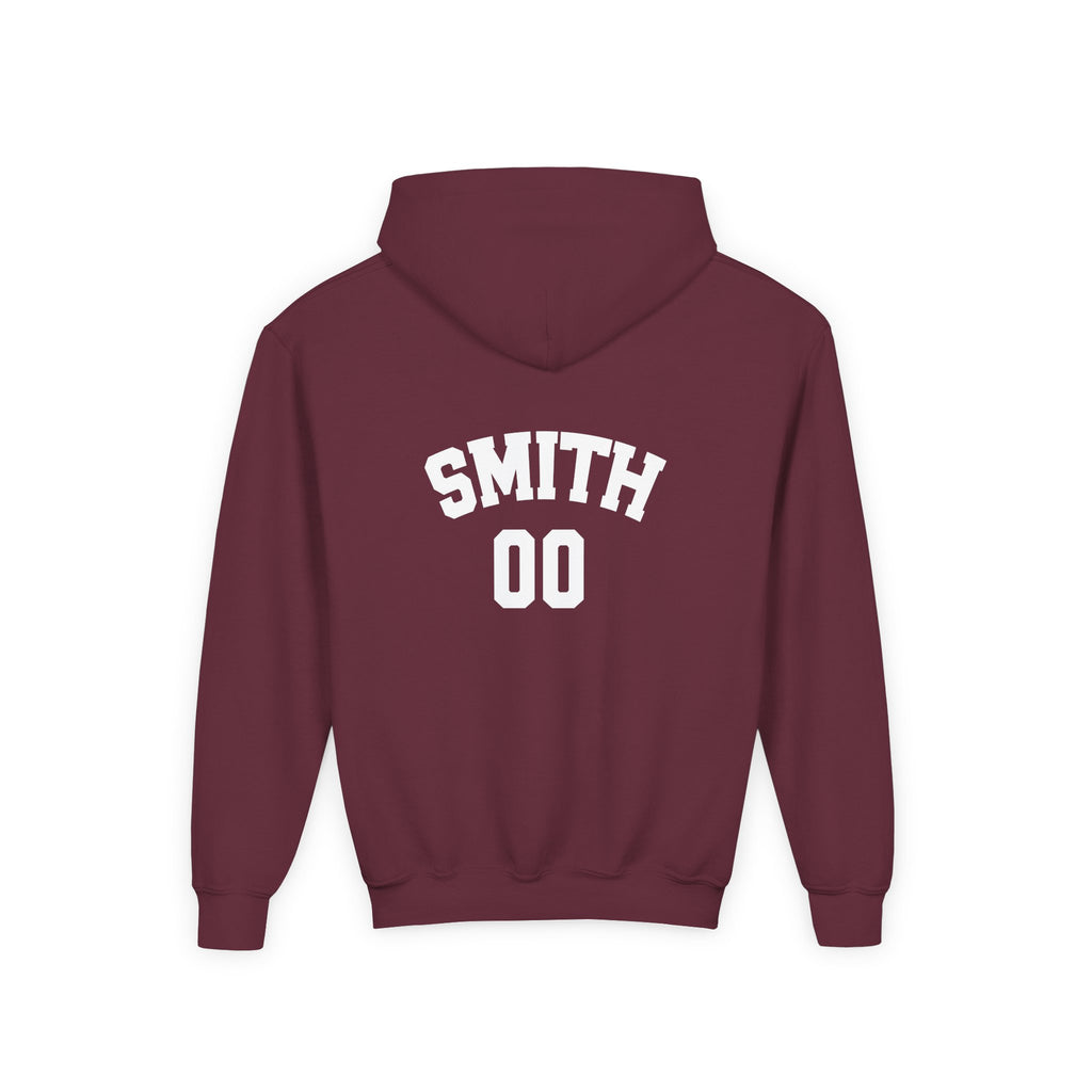Youth Bulldog Personalized Hoodie