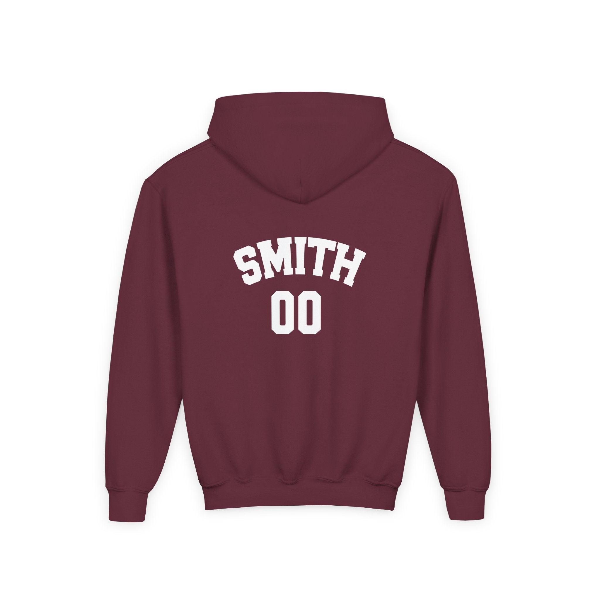 Youth Bulldog Personalized Hoodie