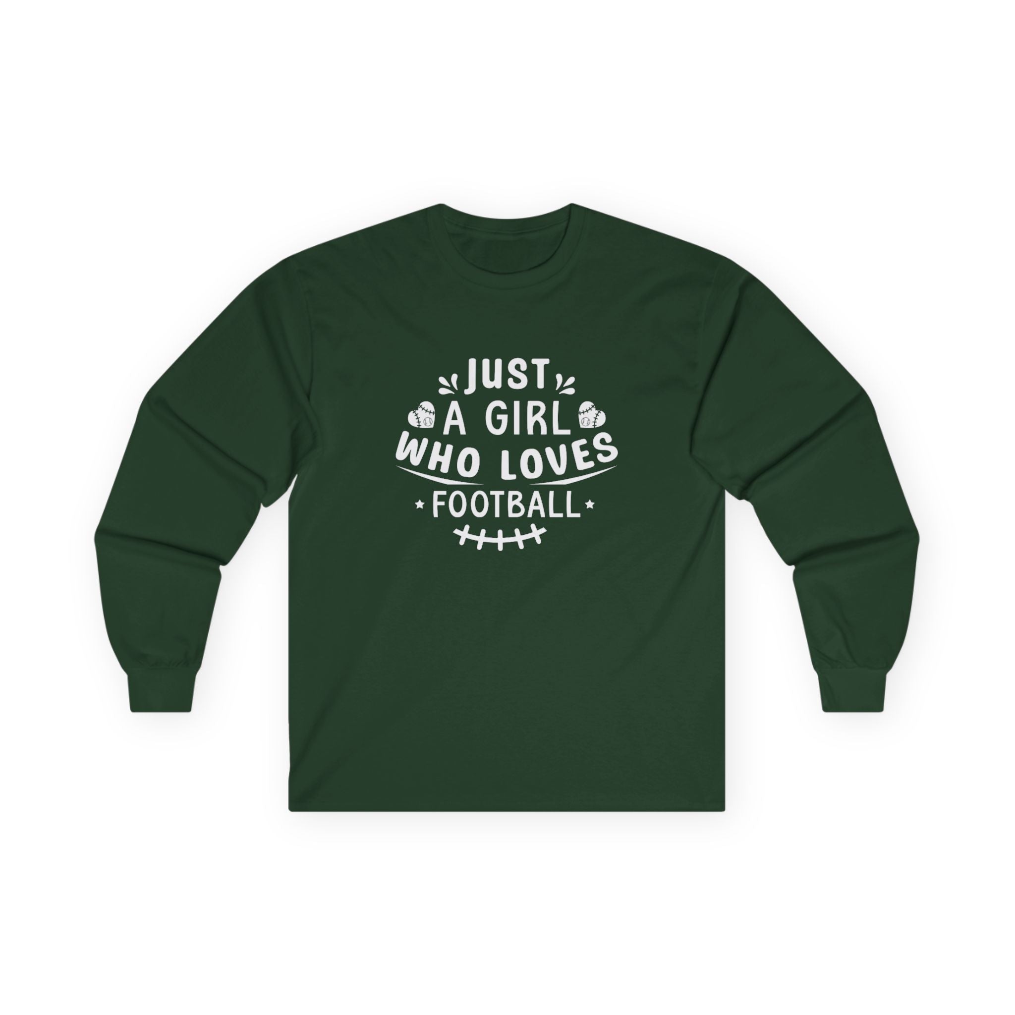 Football Love Long Sleeve Tee