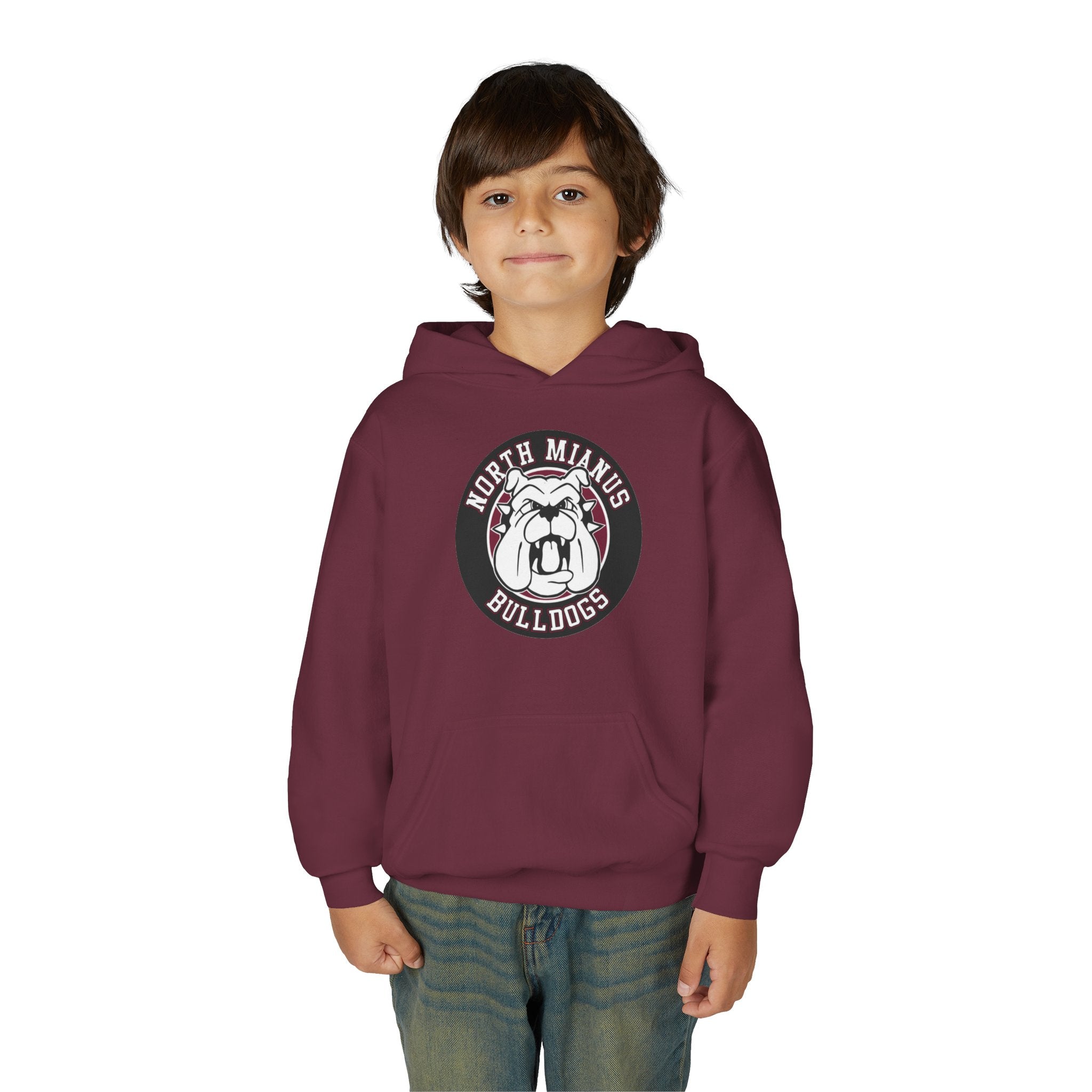 Youth Bulldog Personalized Hoodie