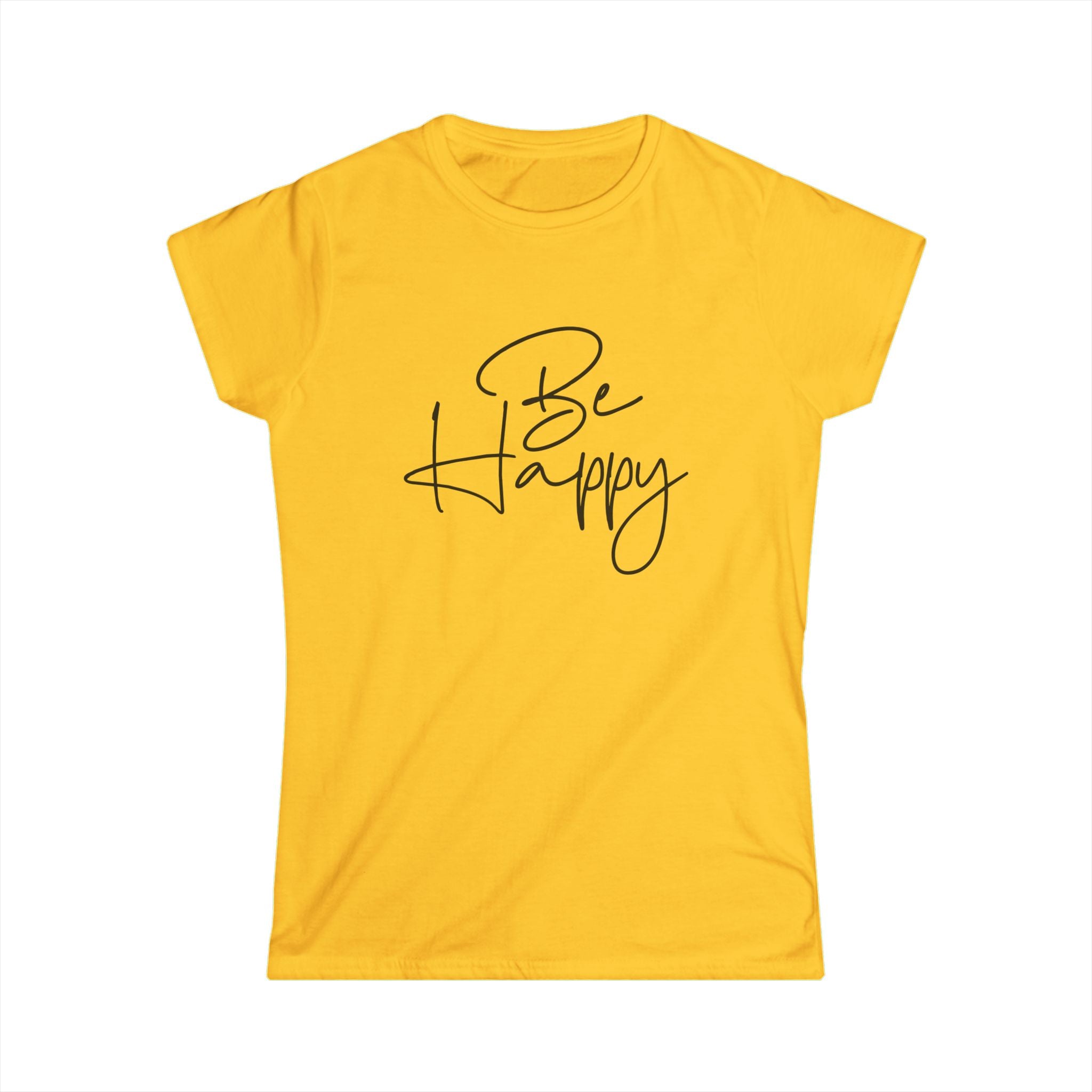 Be Happy Women's Softstyle Tee
