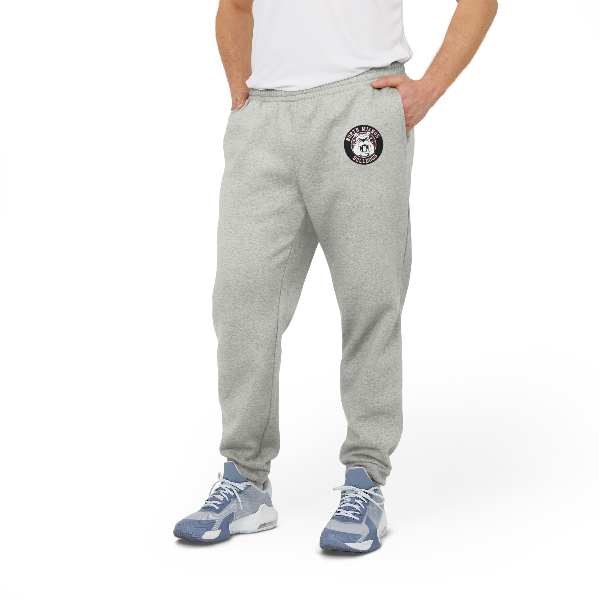 Mens Bulldog Fleece Joggers