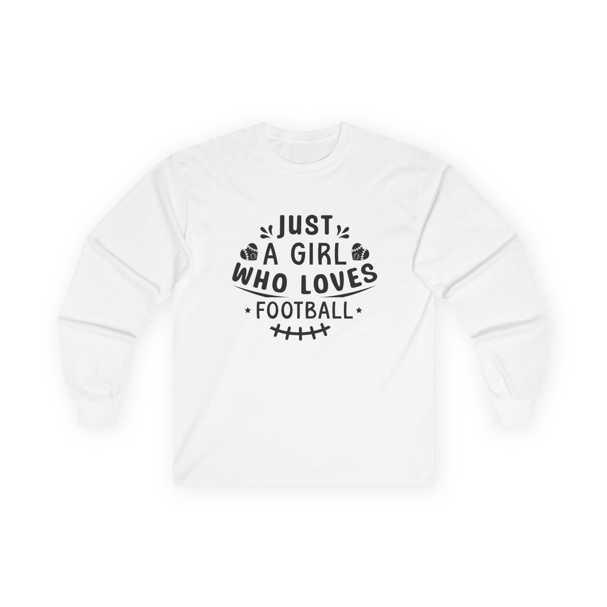 Football Love Long Sleeve Tee