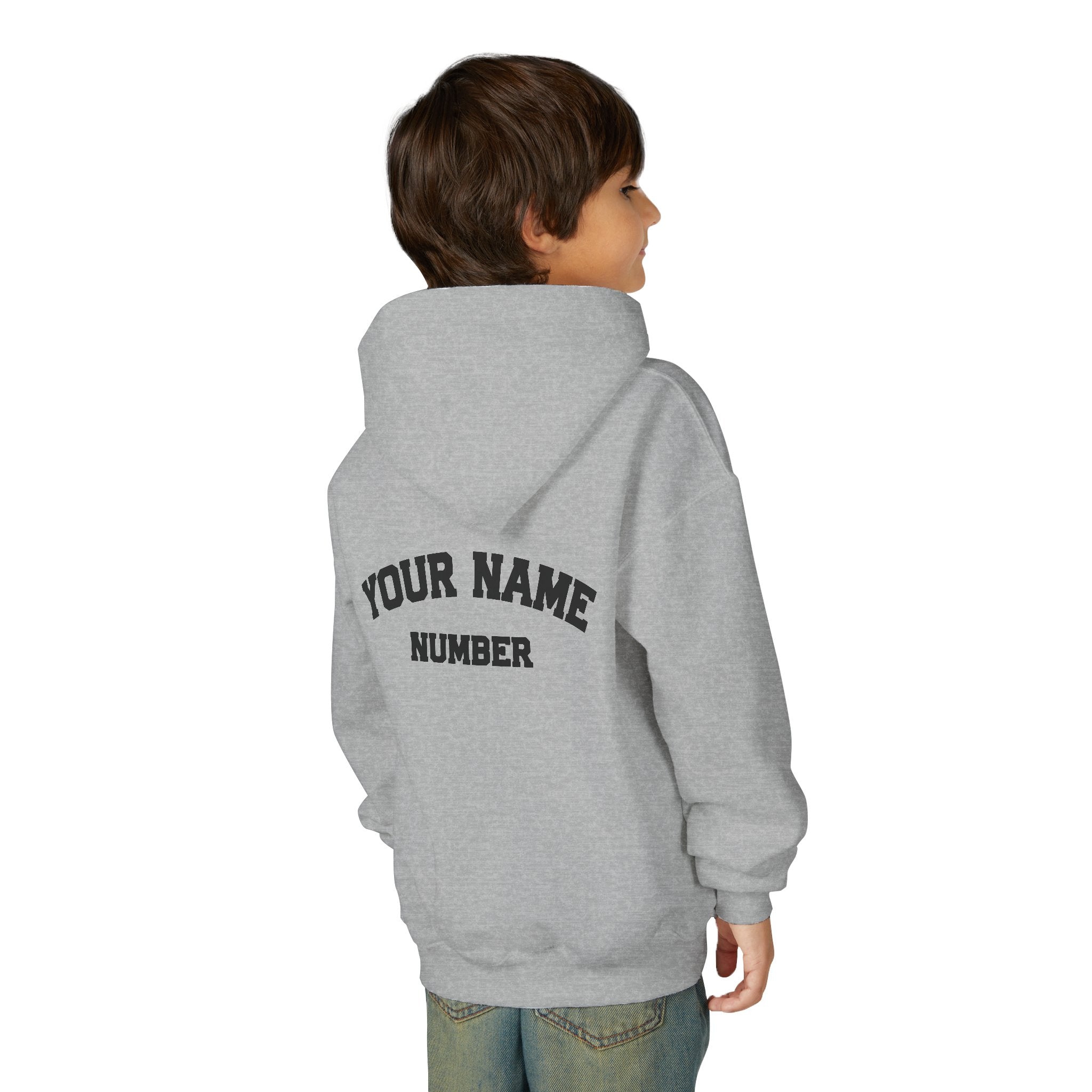 Youth Bulldog Personalized Hoodie