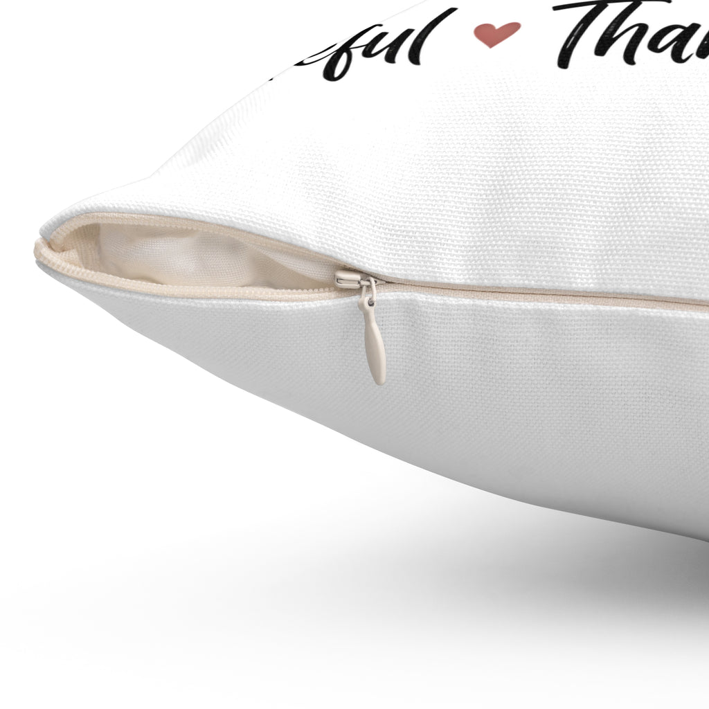 Thankful Pumpkin Decorative Pillow