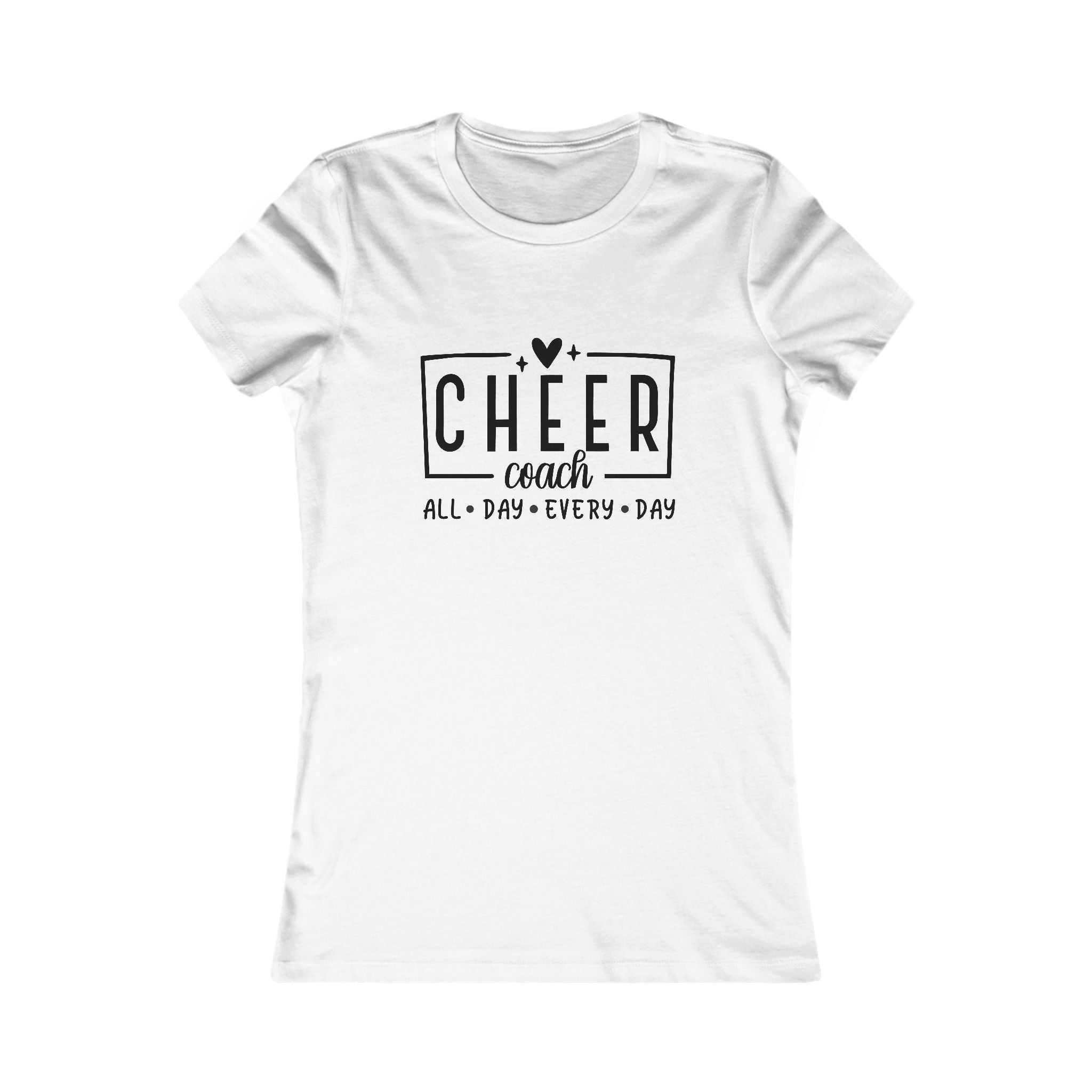 Personalized Cheer Coach Tee
