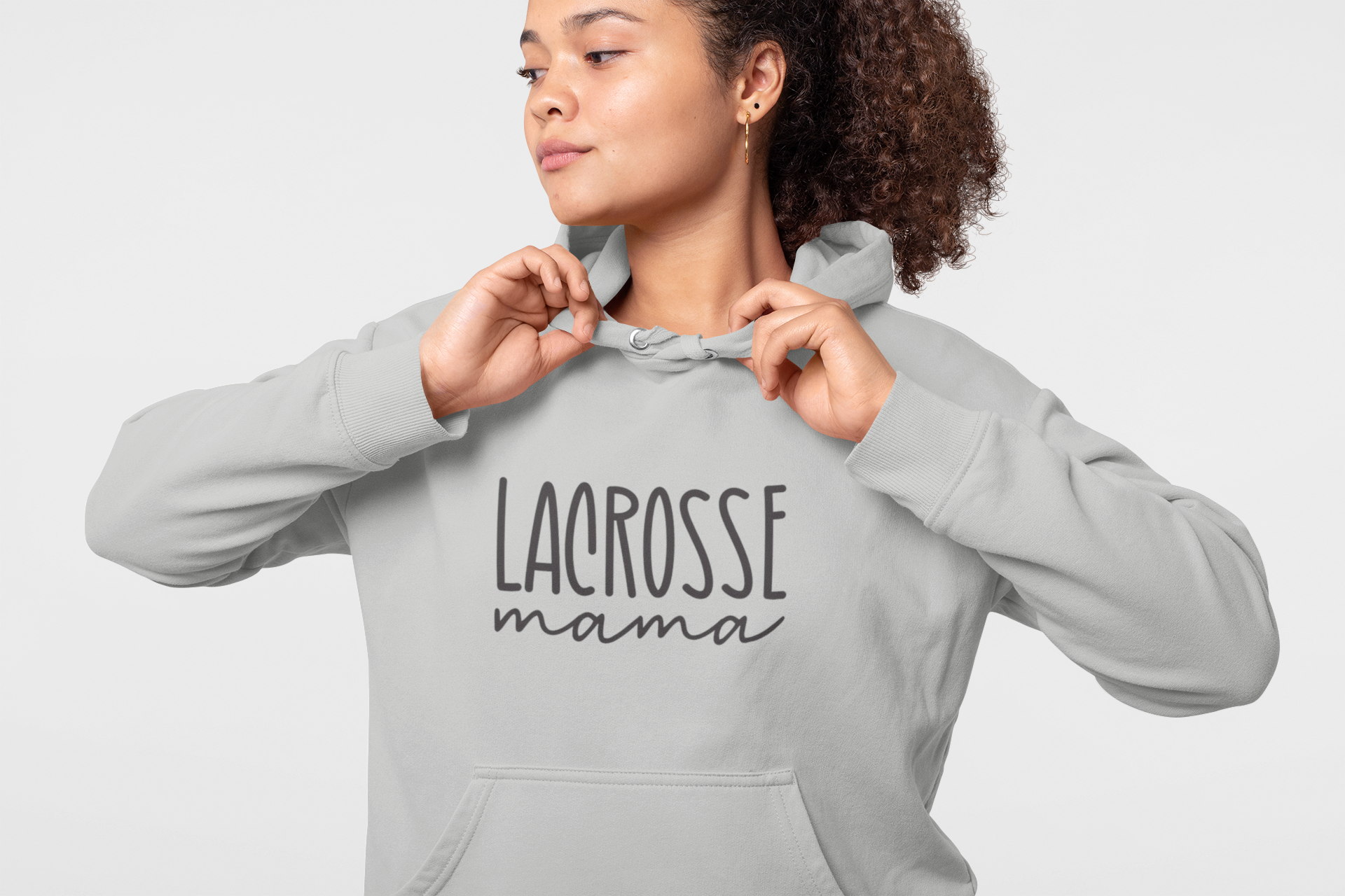 Lacrosse Mama Personalized Hoodie