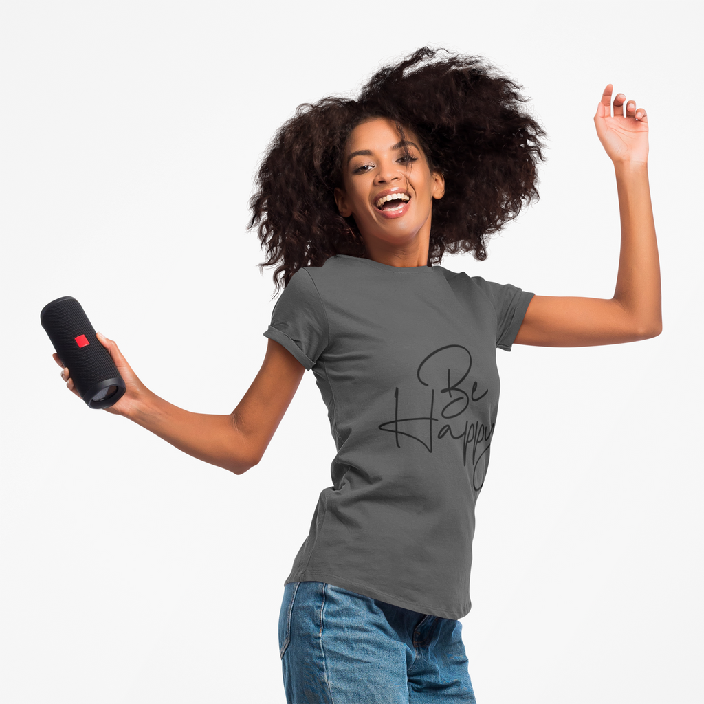 Be Happy Women's Softstyle Tee